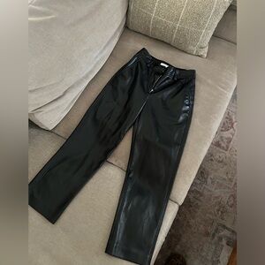 Aritzia Babaton leather pants